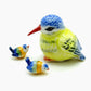 3 Sandpiper Bird Ceramic Figurines