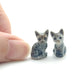 2 Tiny Kitten Figurines