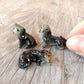 3 Black Dachshund Puppies