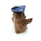 Owl Bird Ceramic Figurine Graduation Statue