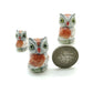Set of 3 Ceramic Owl Bird Ceramic Figurines