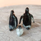 Set of 3 Penguin Bird Ceramic Figurine Rockhopper Jackass King Statue
