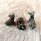 3 Black Dachshund Puppies