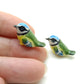 2 Tiny Eurasian Blue Tit Birds