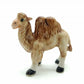Set of 2 Camel Figurine Ceramic Miniature Statue