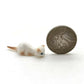 Cat Ceramic Figurine Family With Milk Bucket Kitten Statue