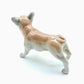 Brown Boxer Dog Ceramic Figurine Statue