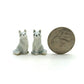 2 Tiny Foxes