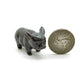 3 Pot-Bellied Kurobuta Pig Ceramic Figurines Statue