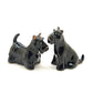 2 Scottish Terrier Dogs