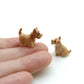 2 Tiny Scottish Terrier Dogs