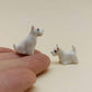 2 Tiny Scottish Terrier Dogs