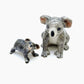 Set Of 2 Koala Figurine Ceramic Statue