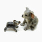 Set Of 2 Koala Figurine Ceramic Statue