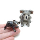 Set Of 2 Koala Figurine Ceramic Statue